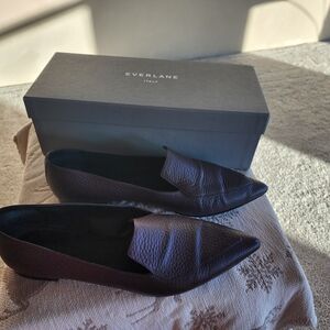 Everlane Dark Brown Leather Loafers
